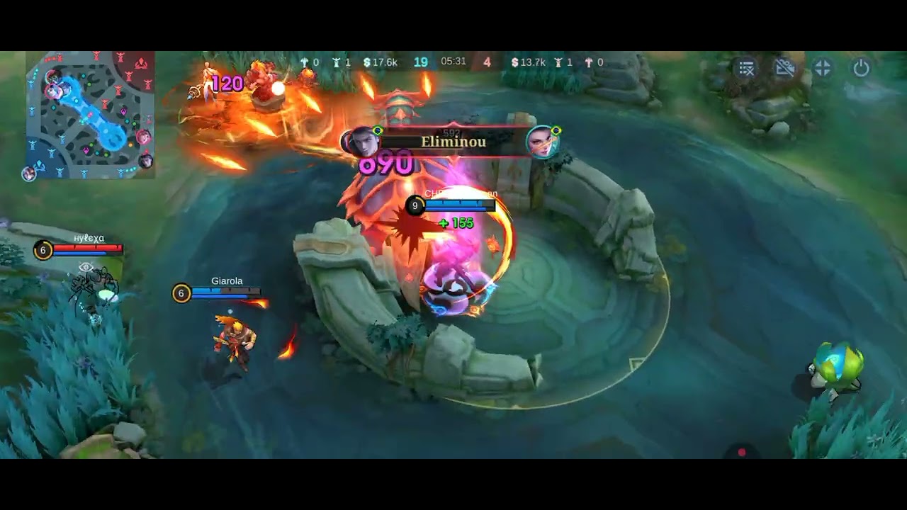 Testando a Skin do K'dash MLBB