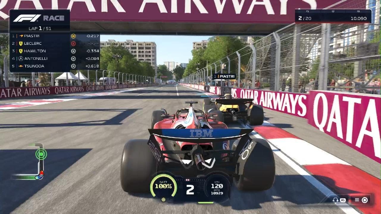 F1 25 crash leclerc in baku 2019.exe