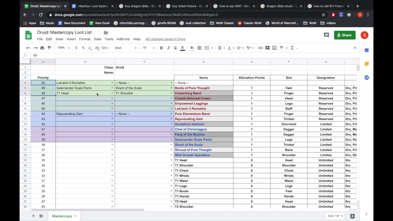 Mutiny Priority Loot List Video Guide