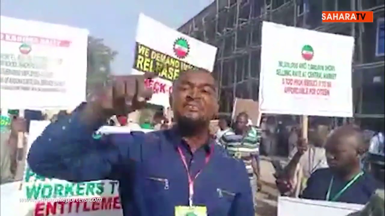 Workers Shut Down Kaduna As Mass Action Against Tyrant Governor Nasir El-Rufai Takes Off