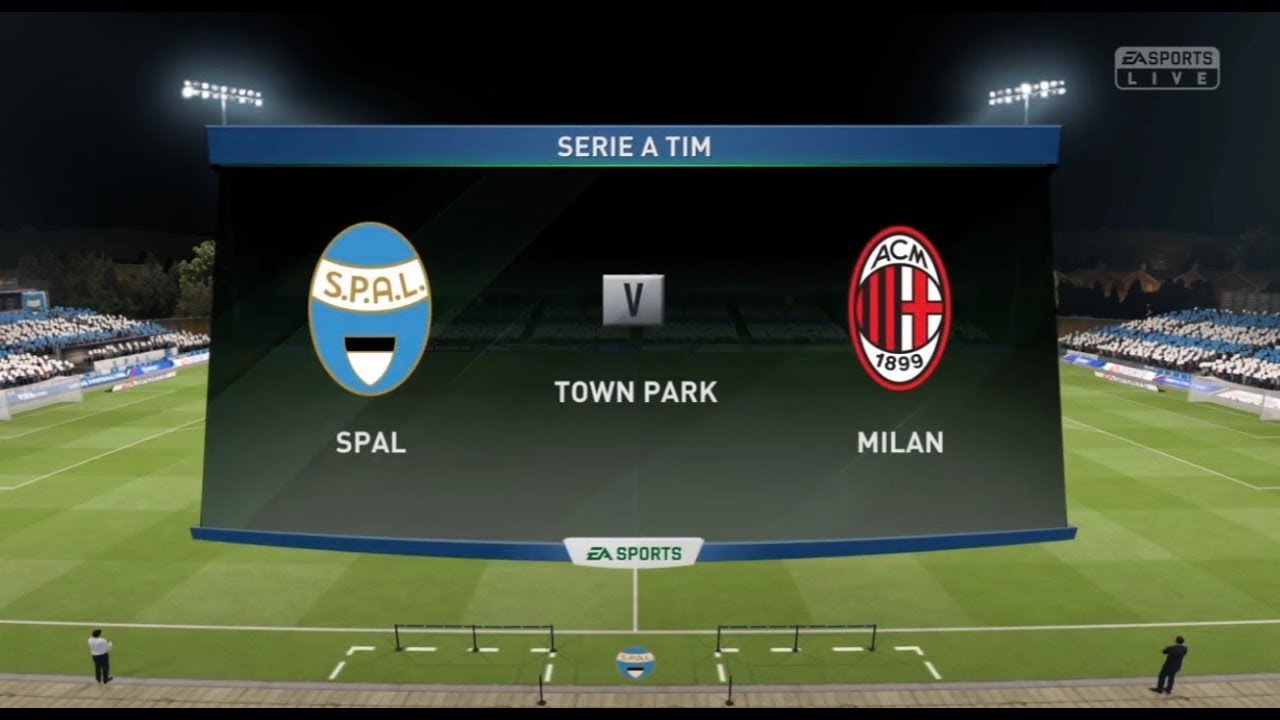 FIFA 19 | SPAL vs MILAN | SERIE A PS4