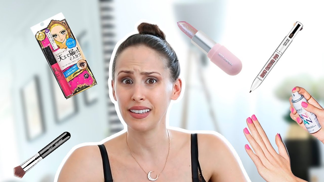 TESTEI PRODUTOS ESTRANHOS DE MAQUILHAGEM | Inês Mocho