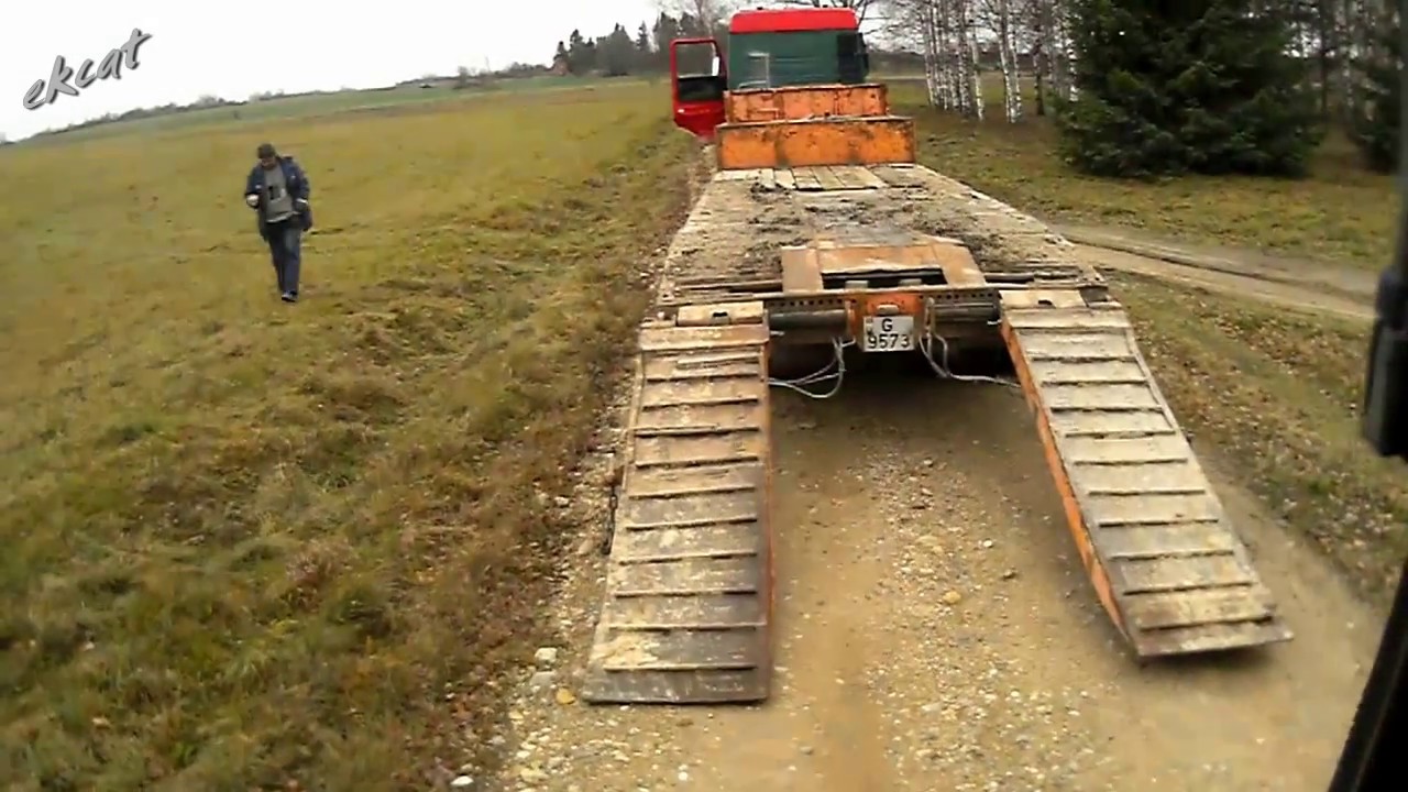 Отсыпка площадки экскаватором Cat 320EL | Cat 972K, Liebherr 566