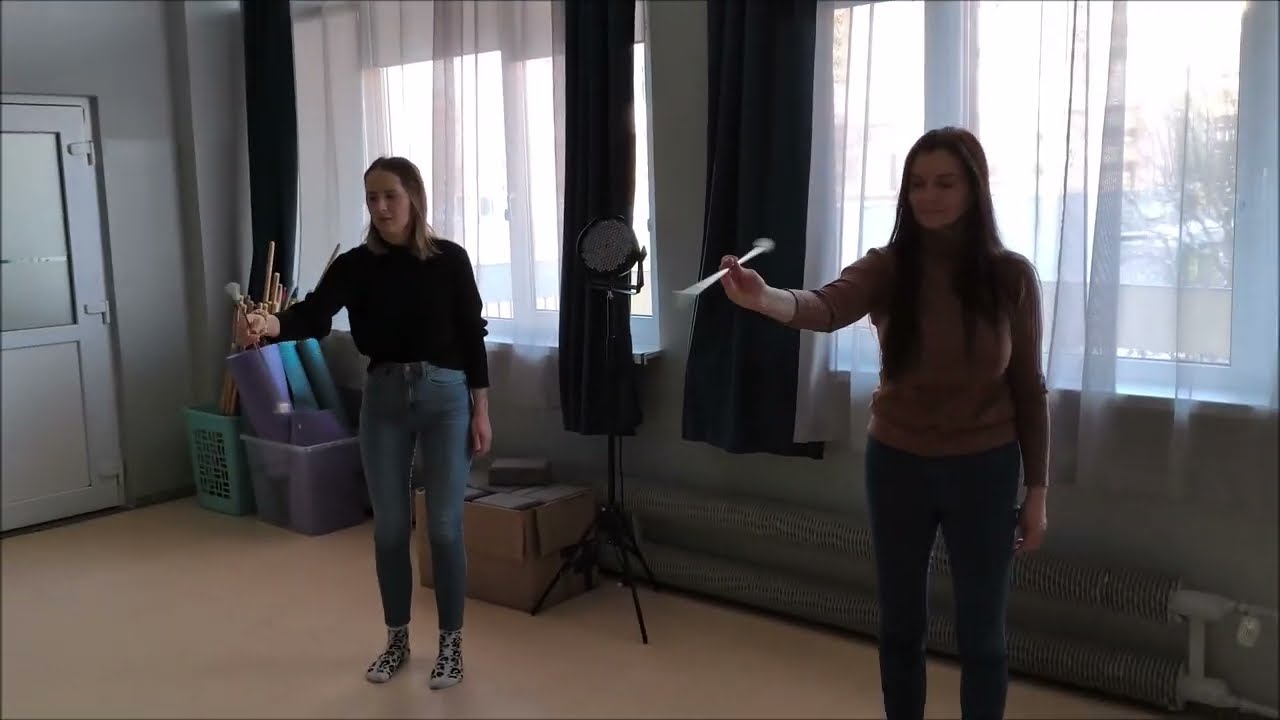 MAŻORETKI ŻANDARMETKI - PIERWSZY TRENING