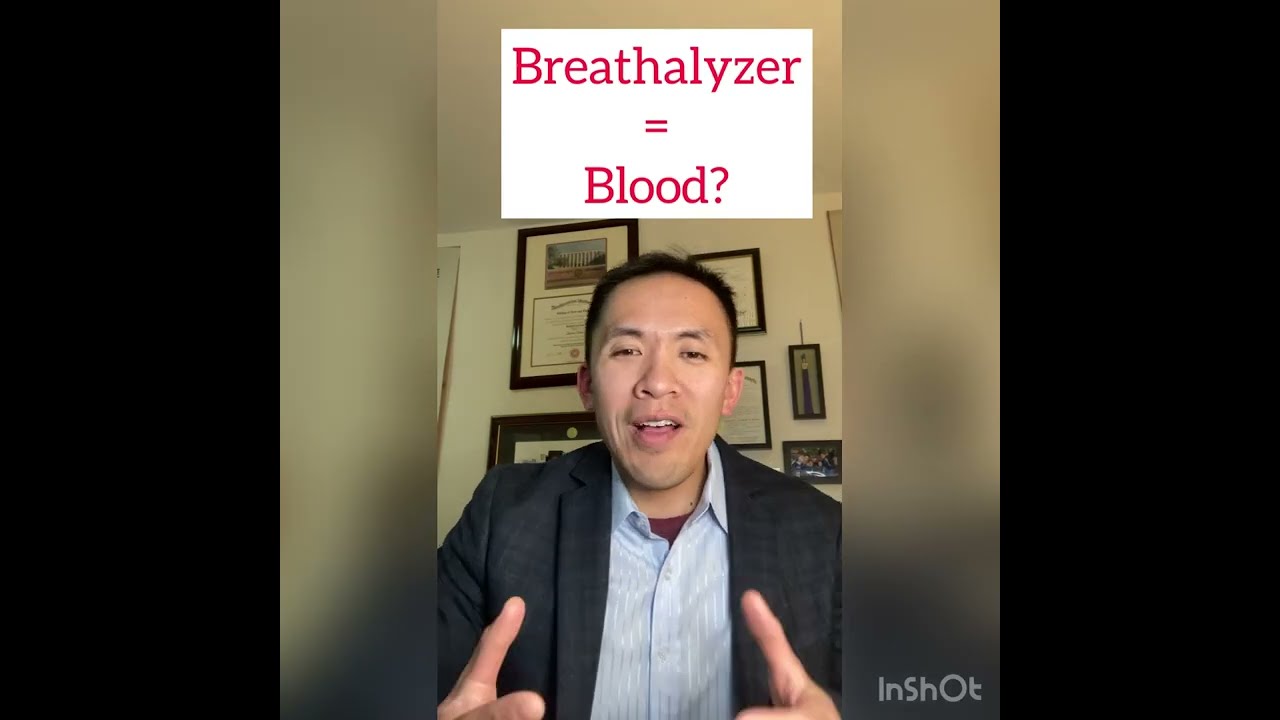 Blood alcohol vs. breathalyzer