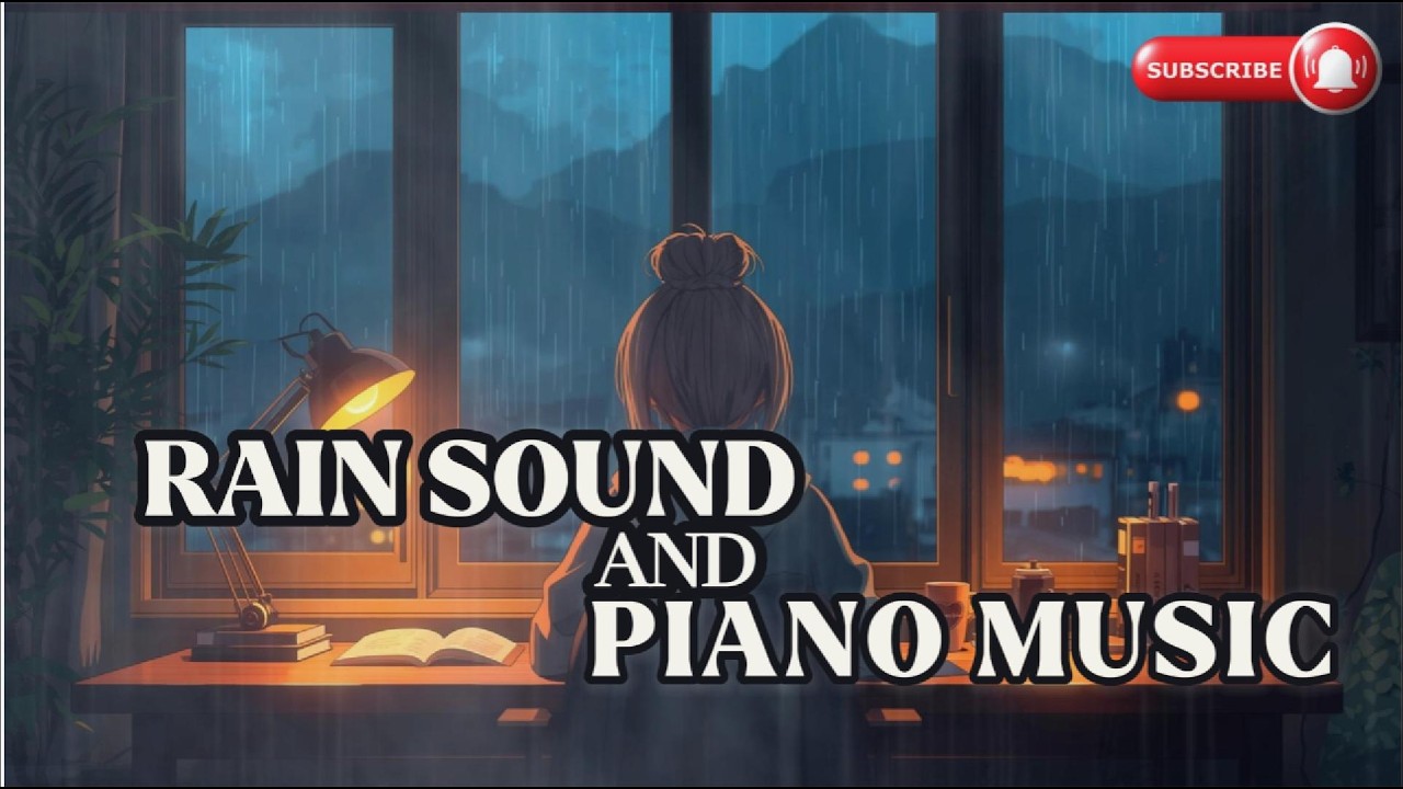 Deep Sleep Instantly In 30 Minutes – Rain Sounds & Calm Piano for Insomnia Relief