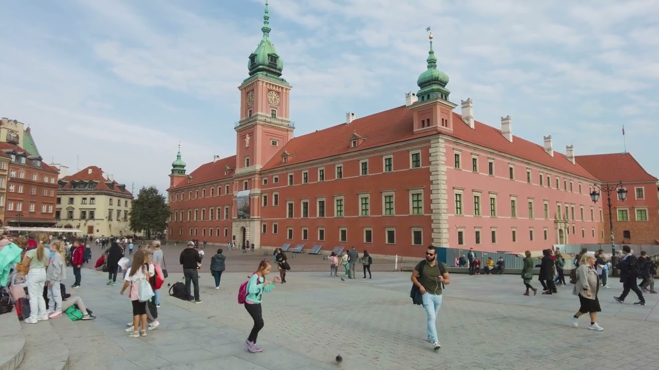 Plac Zamkowy! | Warszawa (Jesień 2022) [4k]