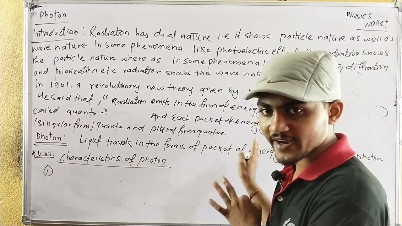 Photon Class 12 in ( नेपाली ) || Dual Nature Of Radiation And Photoelectric Effect || Properties