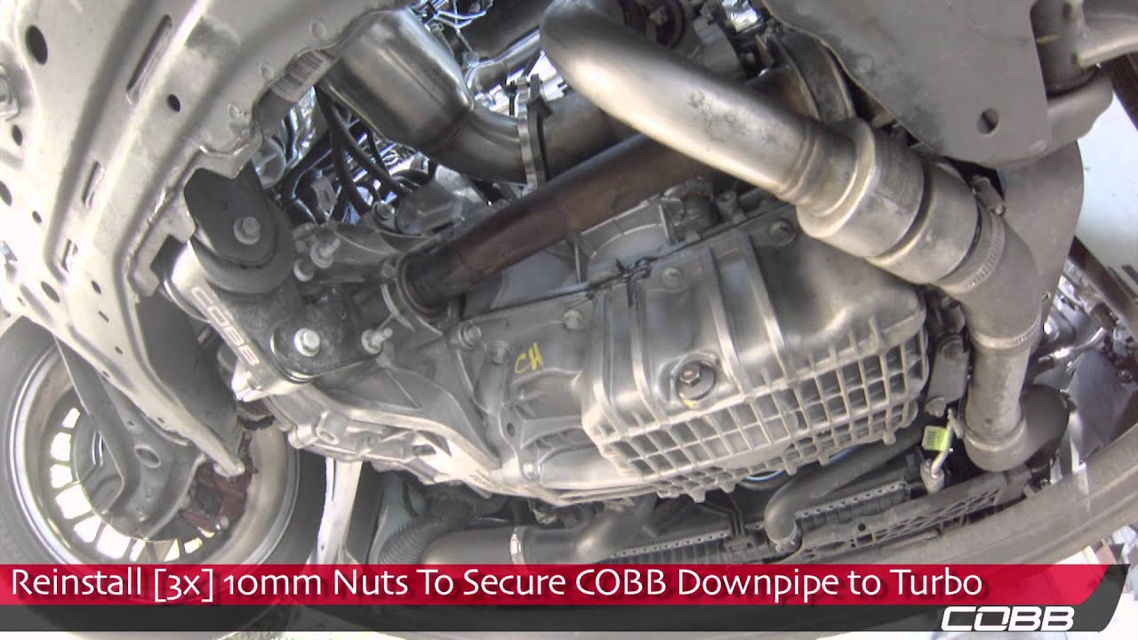 Cobb Downpipe Install How-To for 2014-16 Ford Fiesta ST (501200)
