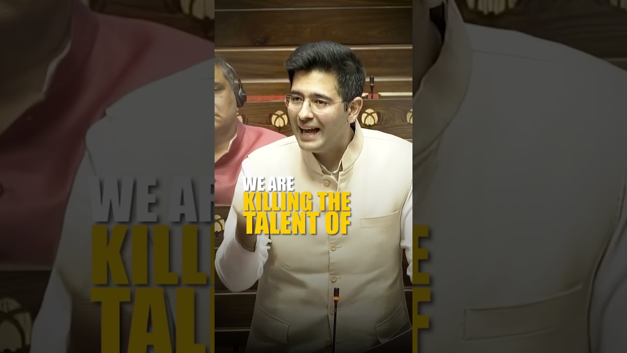 Degrees but No Jobs? Raghav Chadha Exposes India’s Education Crisis | #jobs #education