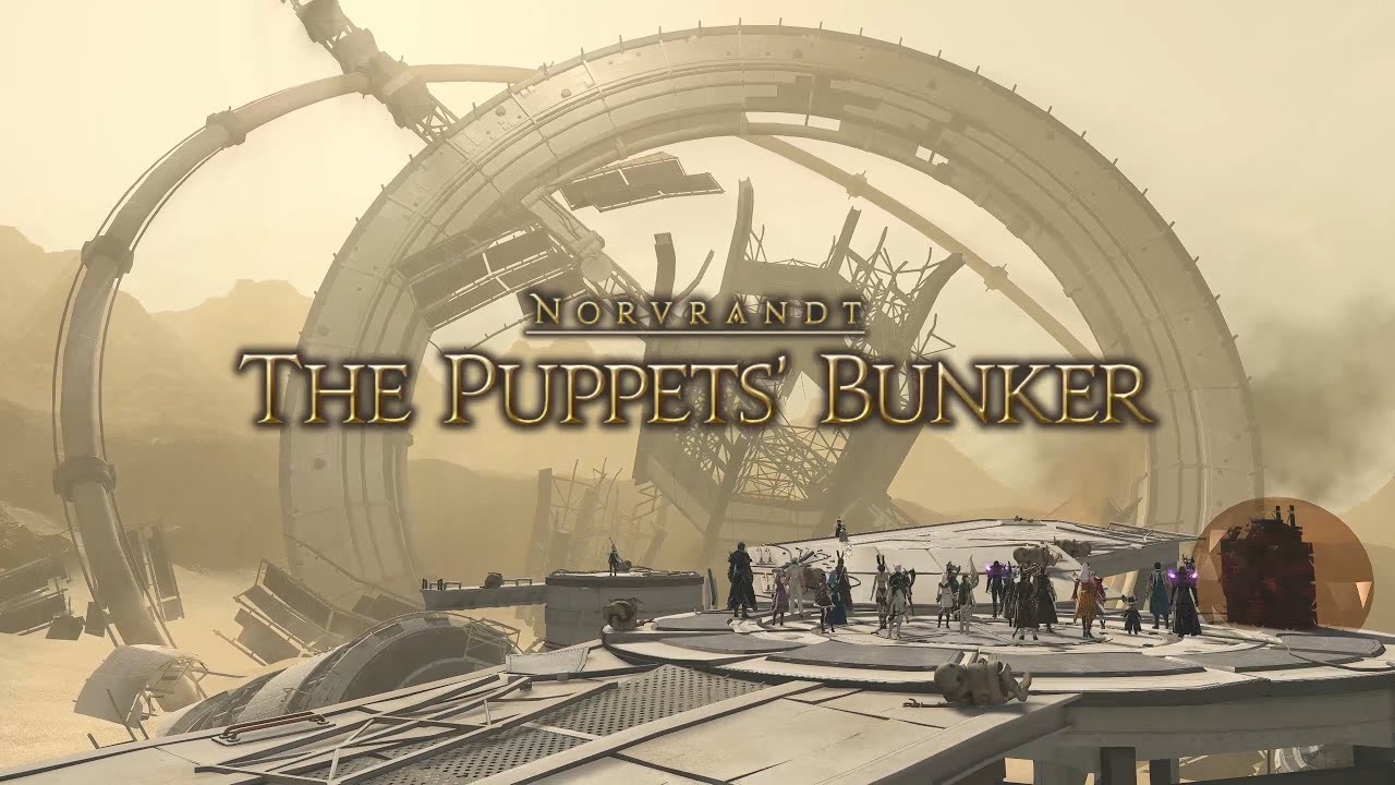 The Puppets Bunker (Nier crossover) 24 man raid Warrior POV | FFXIV