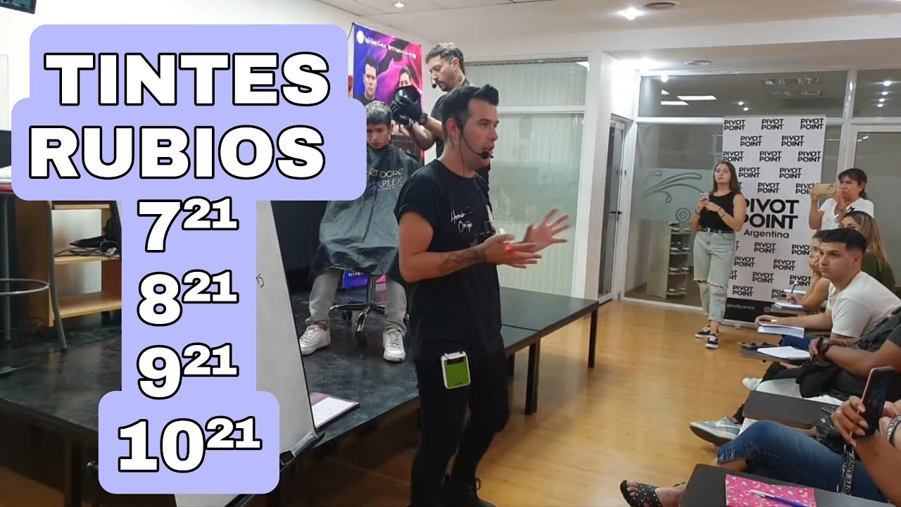 Tintes RUBIOS punto 21 CLASE DE COLORIMETRIA