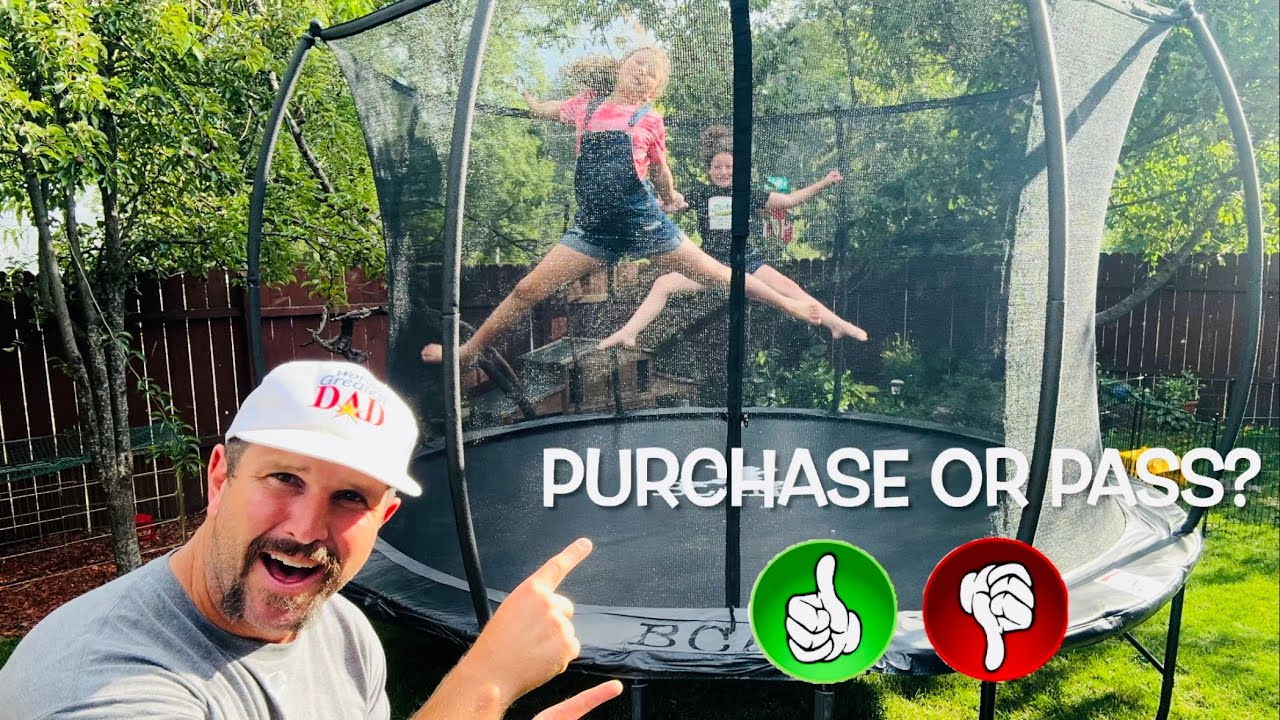 Dad & Daughter BCAN Trampoline Review - Is This The Best Children's Trampoline