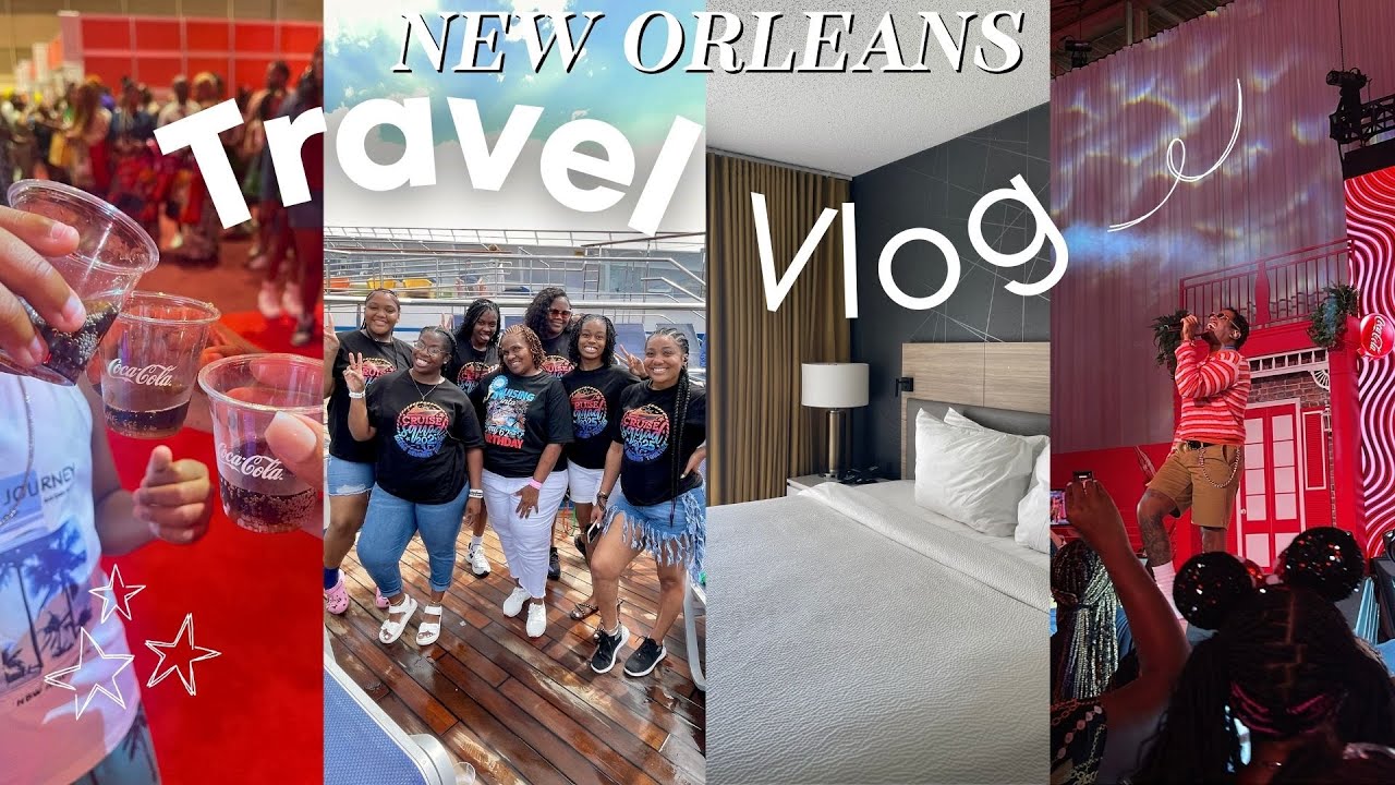 NEW ORLEANS TRAVEL VLOG! Essence Fest, Surviving Hotel Ants, Meeting Supporters, Lloyd Performance