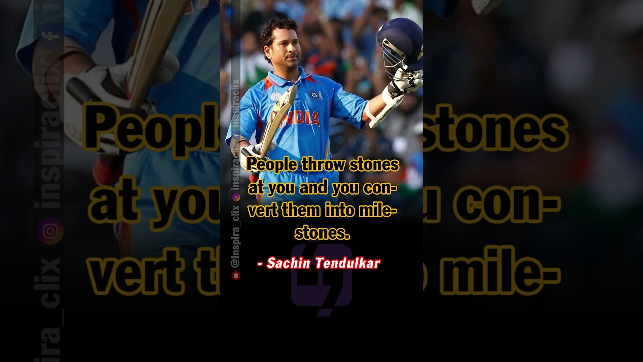 🏏Sachin Tendulkar - #sachintendulkar #sachinmotivation #sachininspiration #sachintendulkarquotes