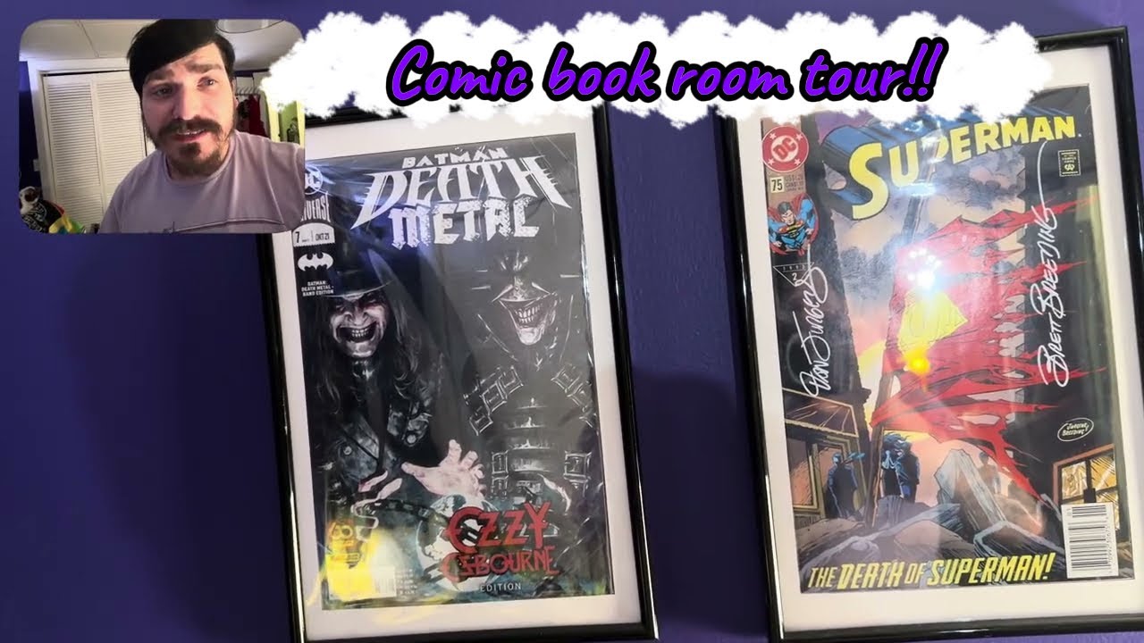 Comic room tour 2025!!