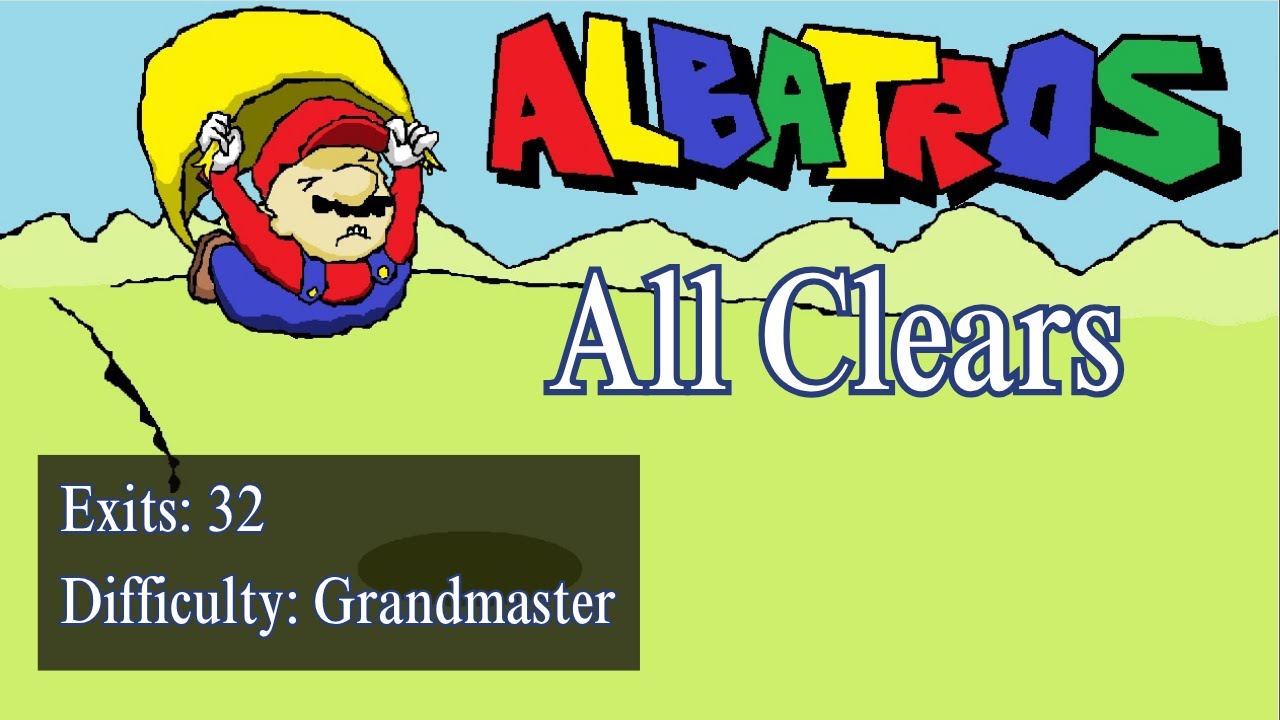 Albatros - All clears (SMW Kaizo Hack by kurtistrydiz)