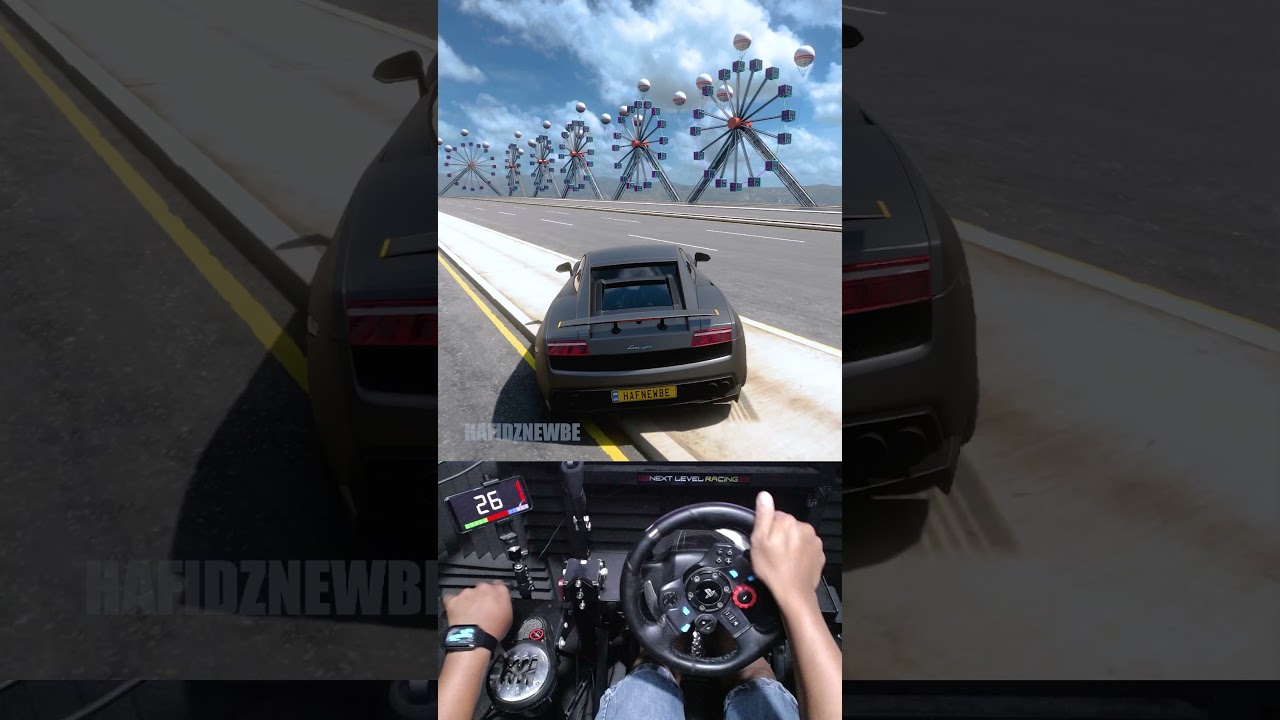 FULL POWER 1100HP LAMBORGHINI GALLARDO SUPERLEGGERA #rtx4090 #forzahorizon5 #simulator #lamborghini