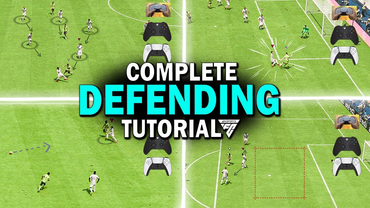 HOW TO DEFEND IN EA FC 24 - COMPLETE DEFENDING TUTORIAL