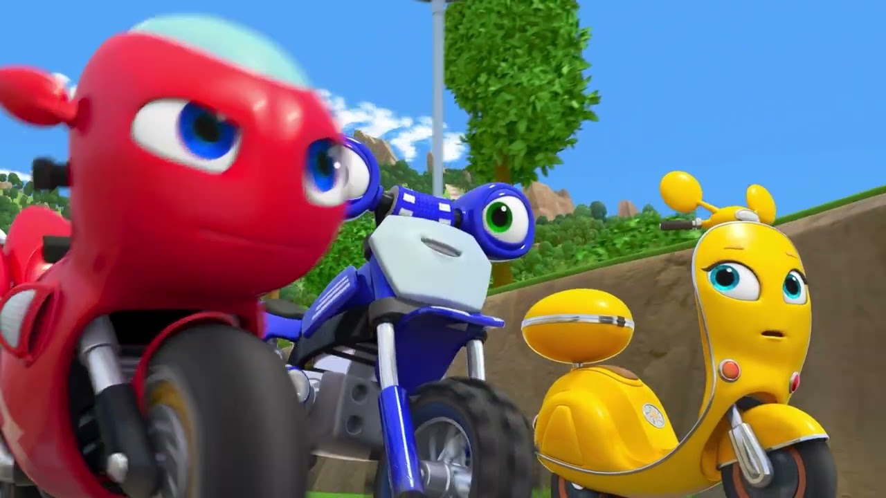 Ricky Zoom | New Bike On The Block | Cartoon for Kids