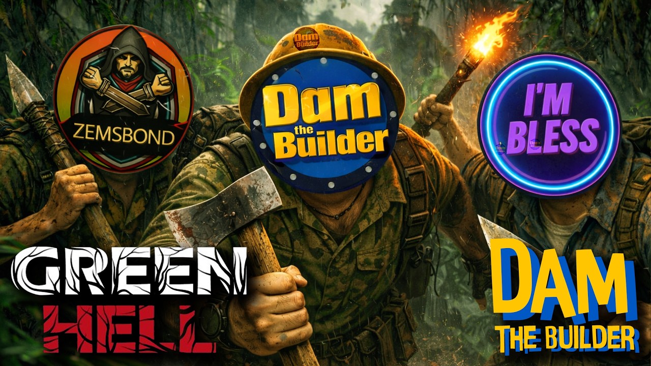 🔴 LIVE | GREEN HELL | SURVIVING WITH NOBBEST @imbless and @  #shorts #live #assassinscreed