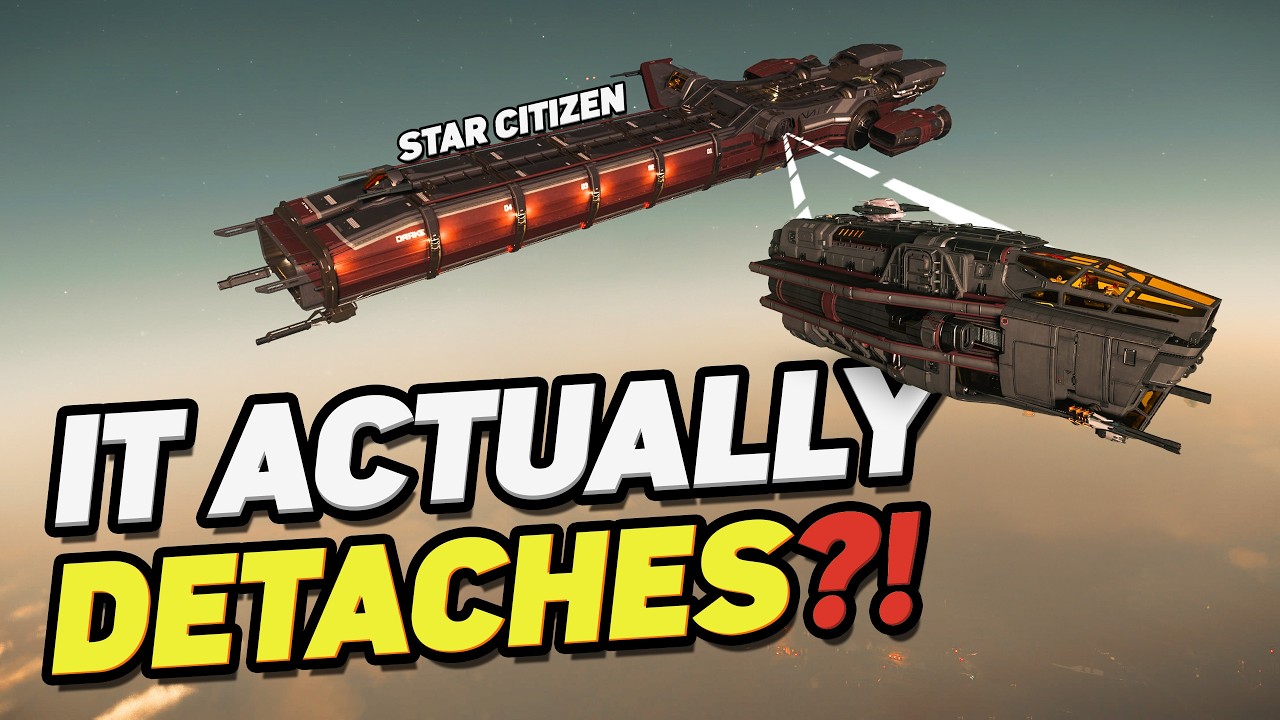 Мне нравится это будущее Star Citizen... (Командный модуль DRAKE Caterpillar)