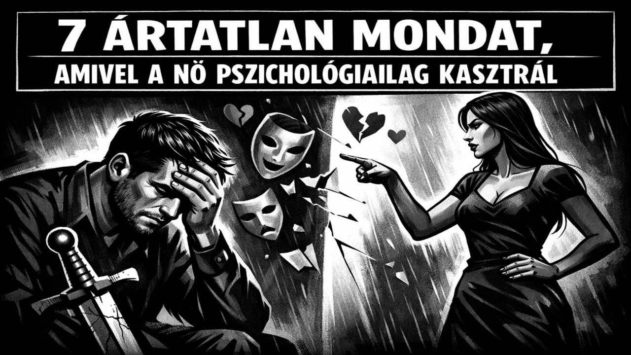 7 Ártatlan Mondat, Amivel a Nő Pszichológiailag Kasztrál