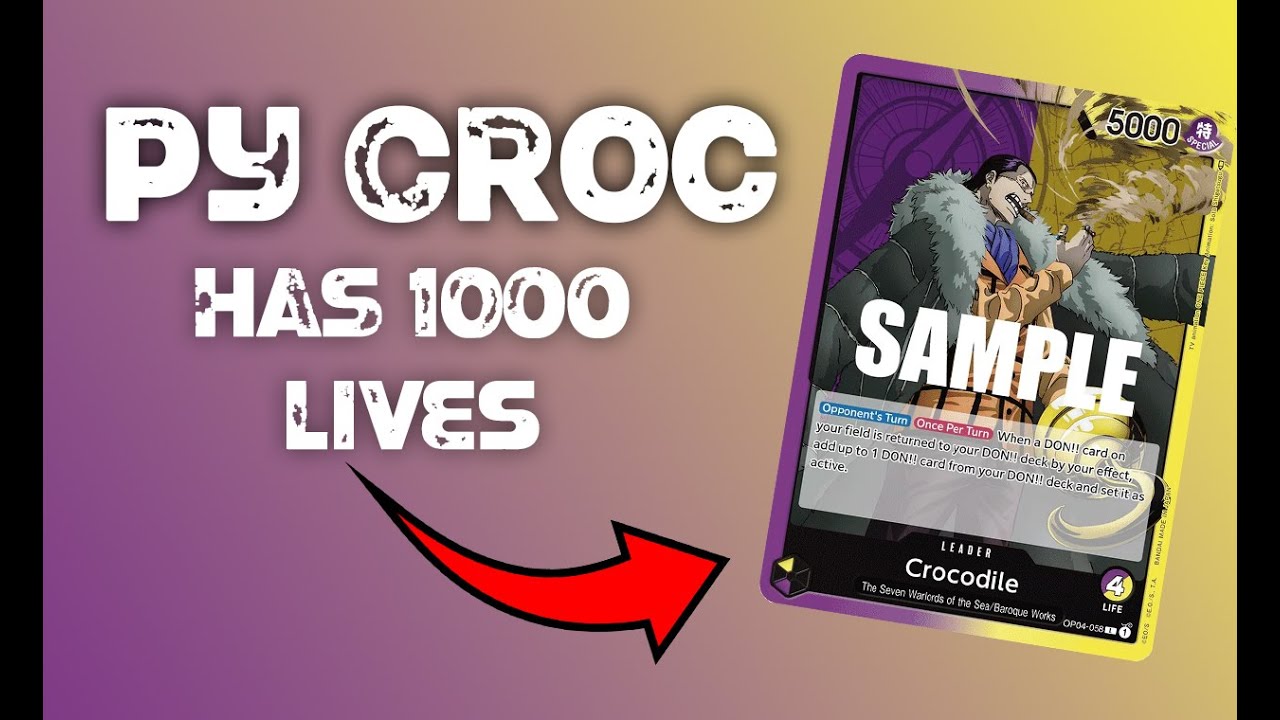 The desert king takes over the meta! 🐊