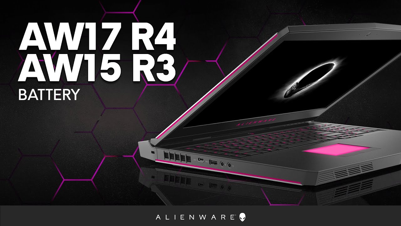 Alienware 17 R4 & Alienware 15 R3: Battery Disassembly