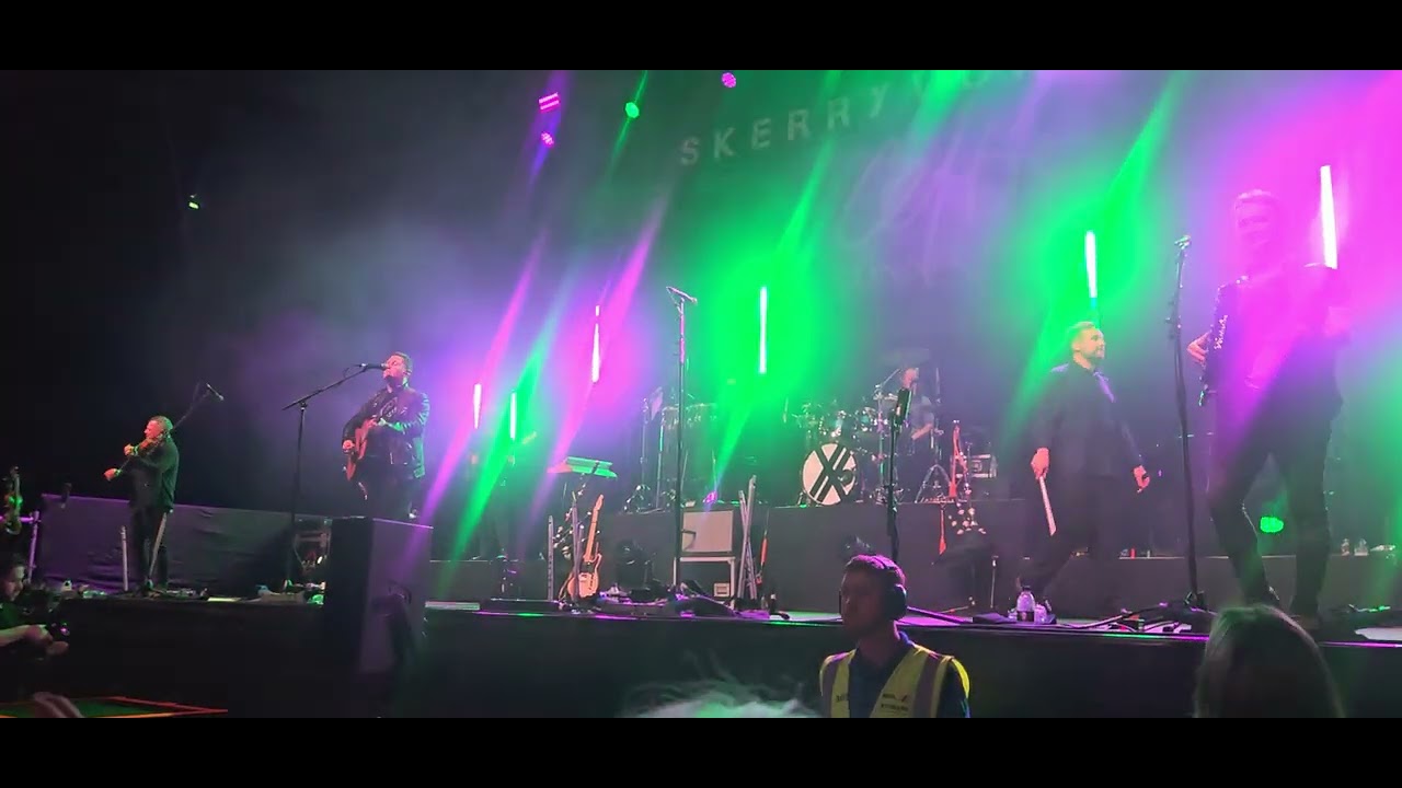 Skerryvore 'Take my Hand' Live at Celtic Connections ft. National Youth Pipe Band 2026