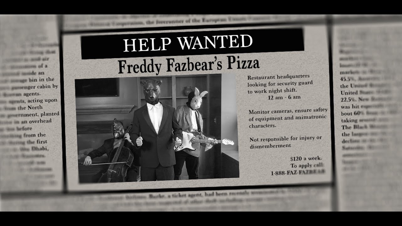 Five Nights at Freddy's MUSIC VIDEO - Live Action