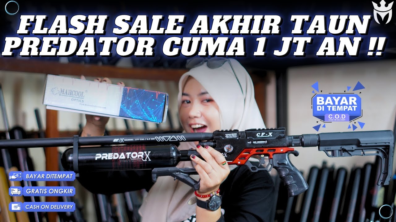 FLASH SALE AKHIR TAHUN‼️ALL VARIAN PREDATOR MULAI 1 JT AN SAJA SPESIAL PROMO DESEMBER !!