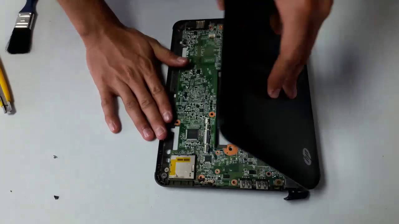 Mantenimiento HP mini 110-3700 (Prácticas inciales Escuela de Ciencias y Sistemas  FI-USAC)