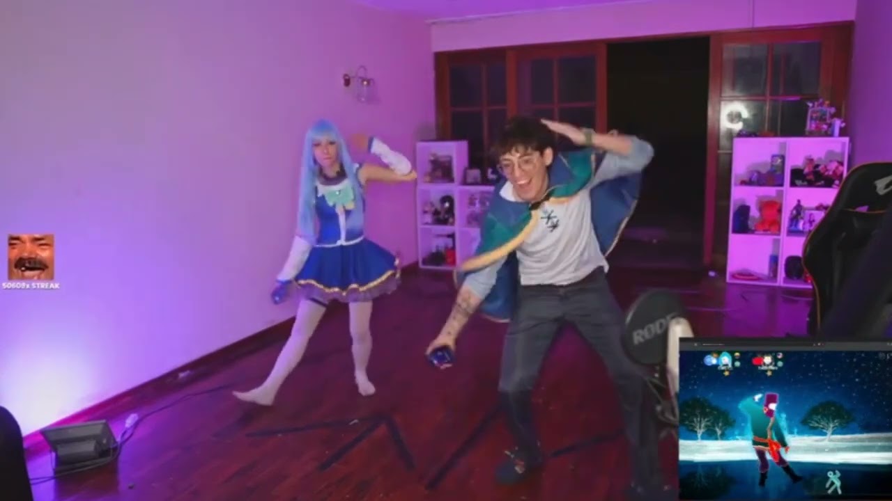 EMET Y GLOGLO BAILAN RASPUTINI