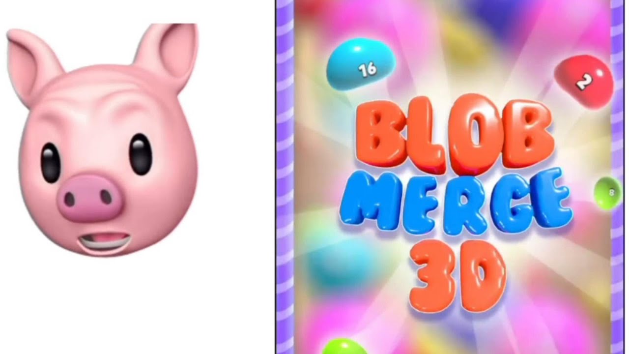 BLOB MERGE 3D 2 to Thousands Millions Billions TRILLIONS BLOBS Numbers & COLORS GAME 30+ Minutes
