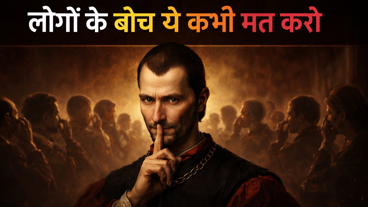 9 Things You Should  NEVER Do In Public ( Machiavelli's  Dark Secrets Of Psychology)