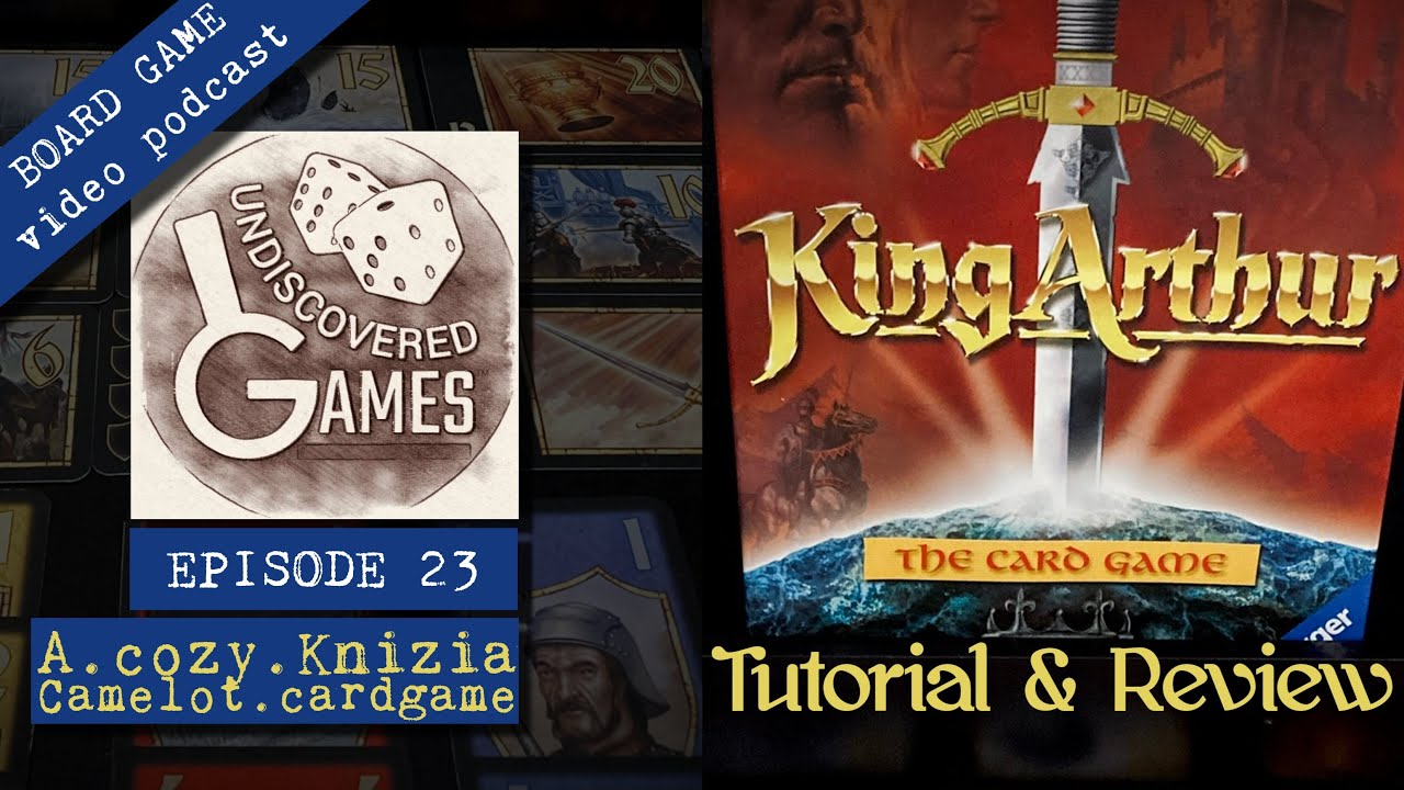 Reiner Knizia's KING ARTHUR THE CARD GAME Full Tutorial How To Play, Hidden Gem Board Game Review 23