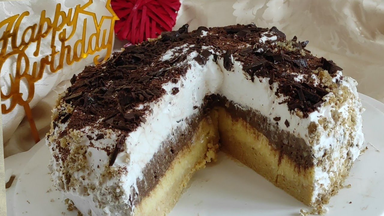 TORTA BEZ PEČENJA❗ PIJESAK TORTA. Rođendansk@ torta mog sina! #4k