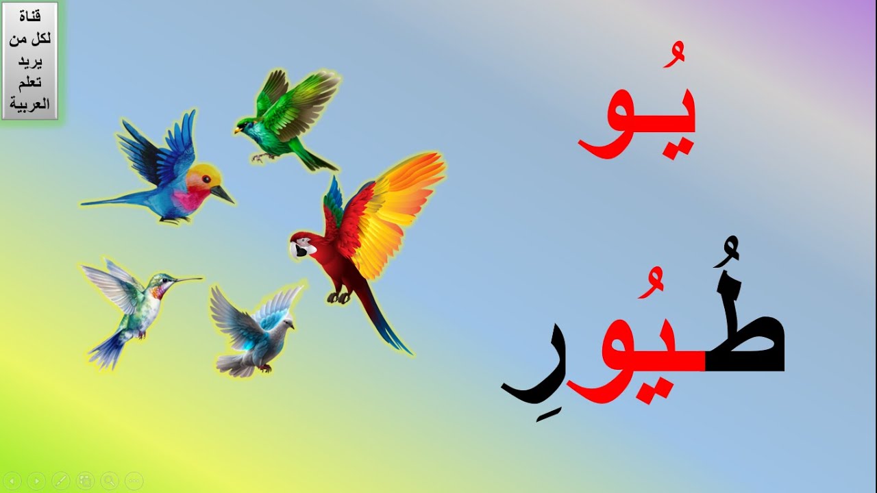 كلمات فيها مد بالواو | كلمات مد بالواو للأطفال | تعليم الأطفال المد بالواو | كلمات بها مد بالواو
