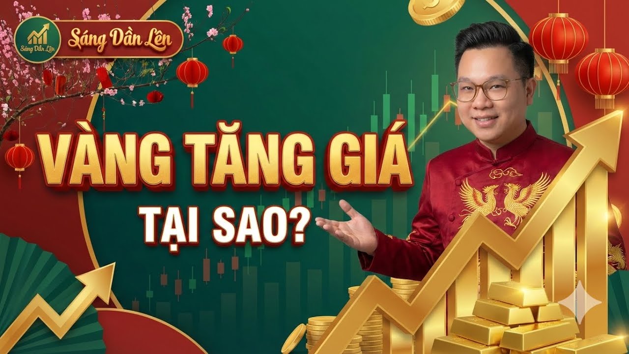Tại sao Vàng cứ càng ngày càng tăng và tới 2026 sẽ chạm mốc 200tr/cây