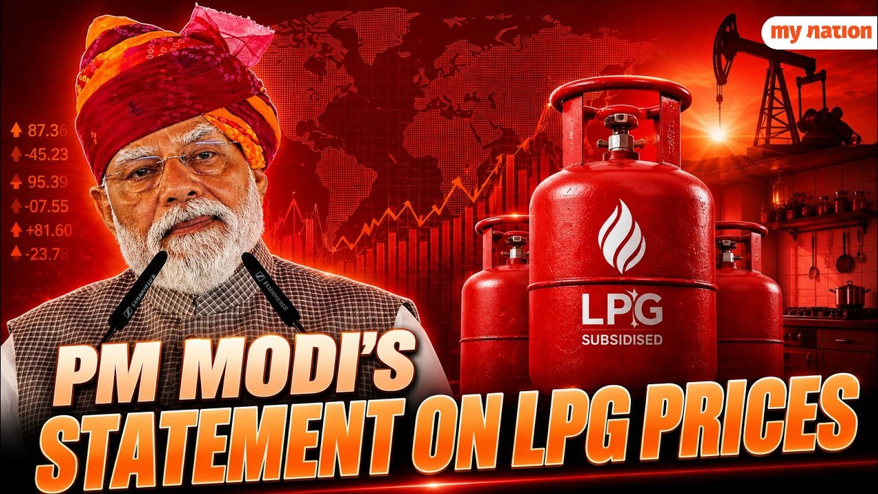 PM Modi's Big Statement On LPG Prices & Fuel Costs | My Nation