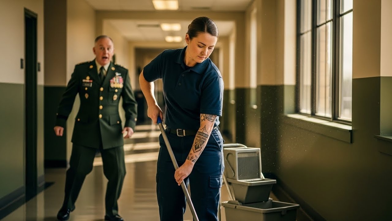 They Laughed at the “Janitor” in Uniform — Until the General Stood to Attention
