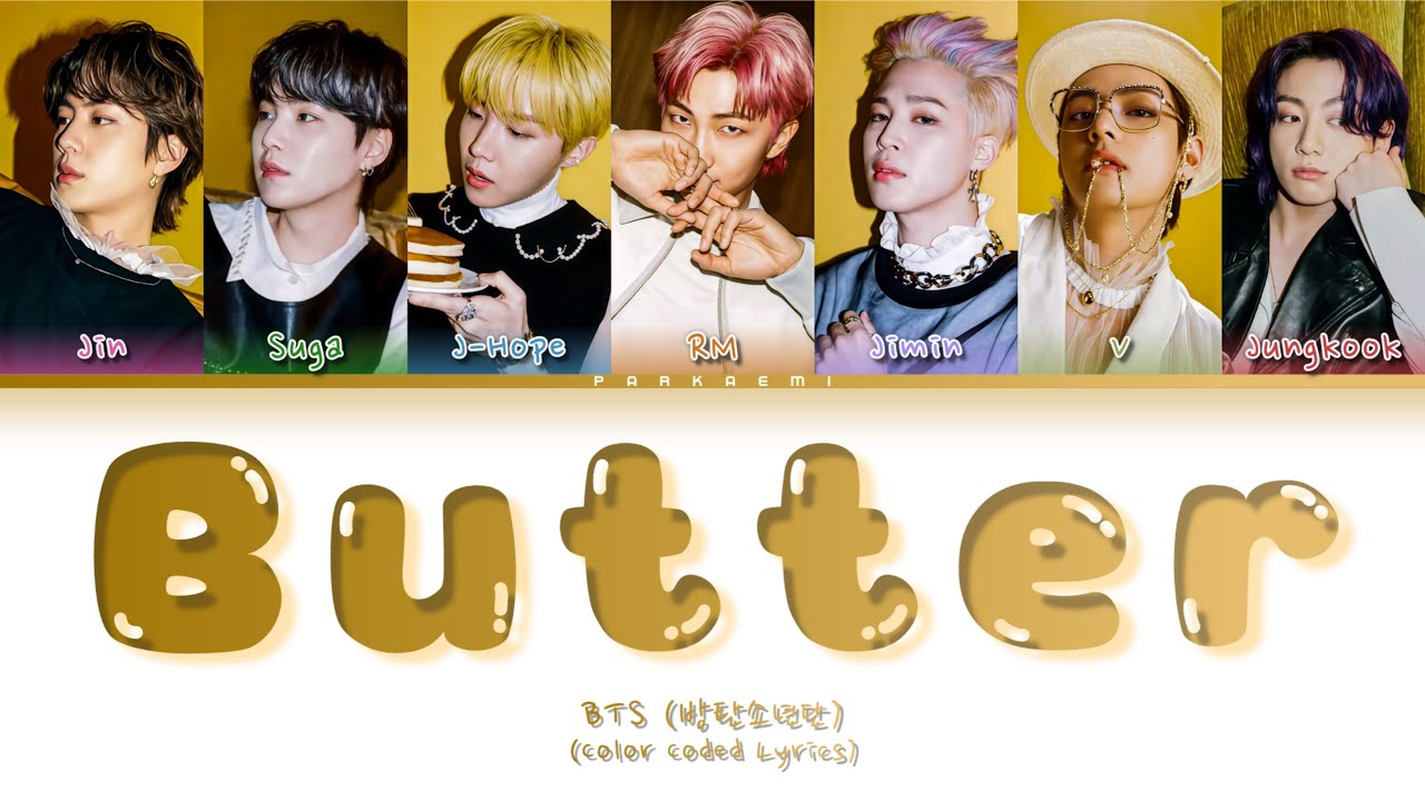 BTS - 'Butter' (Color Coded Lyrics Vostfr/Eng)