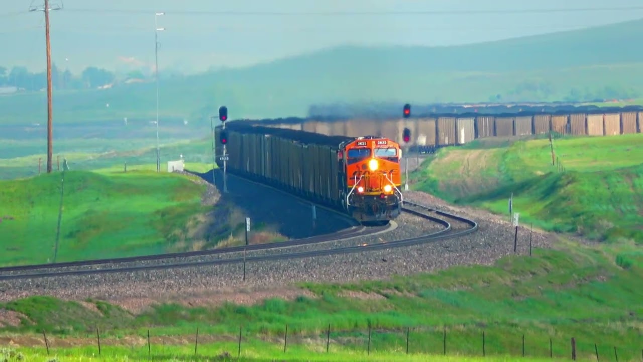 Train Traffic on BNSF’s Butte Sub | Edgemont–Provo, South Dakota Rail Action