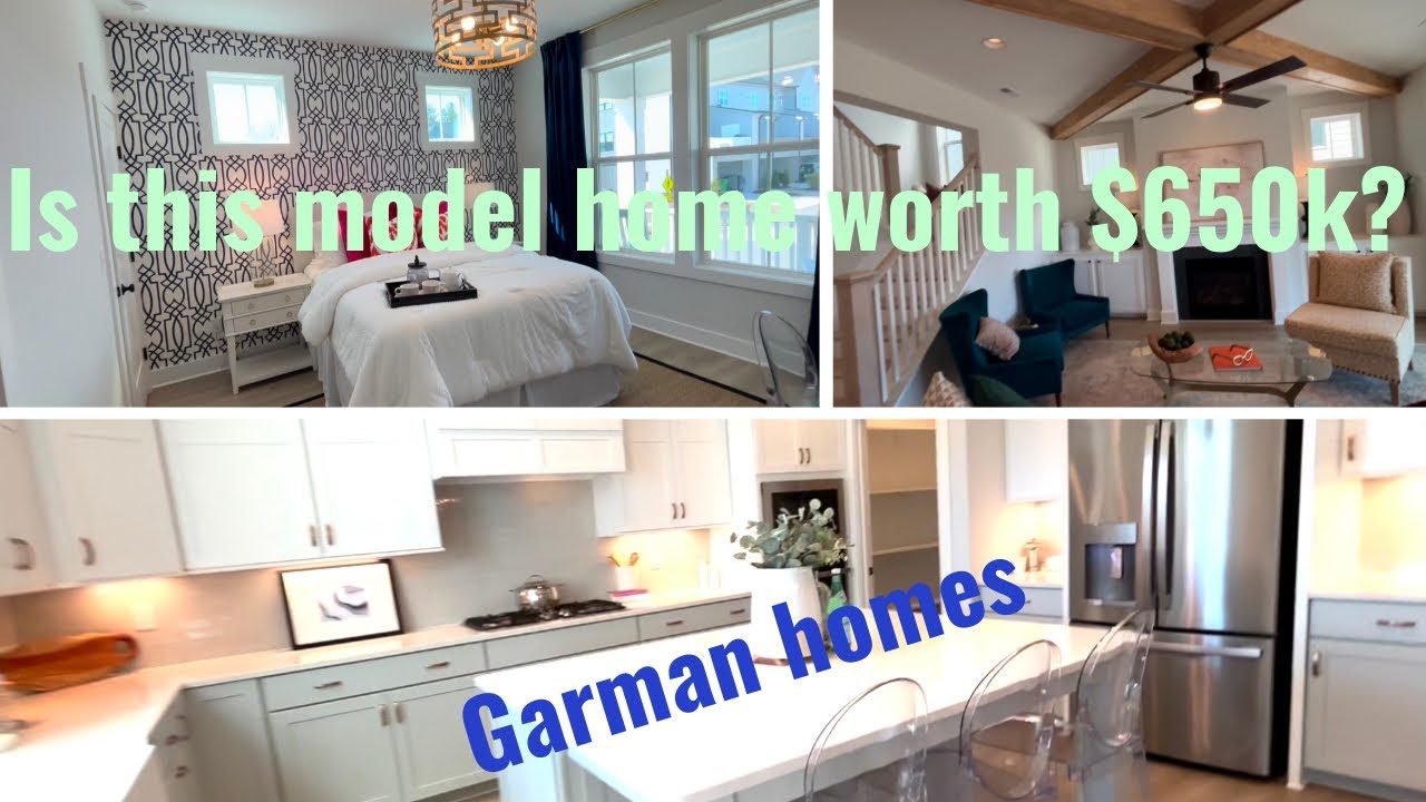 Is this Raleigh NC model home worth $650k? Garman Homes Model Tour