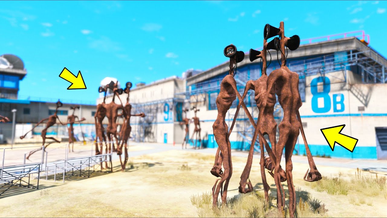 SIREN HEAD ARMY LOCKED UP IN PRISON?! (GTA 5 Mods)
