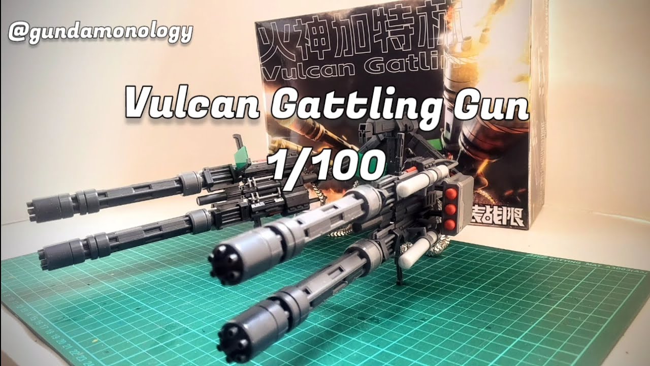 Vulcan Gattling Gun 1/100