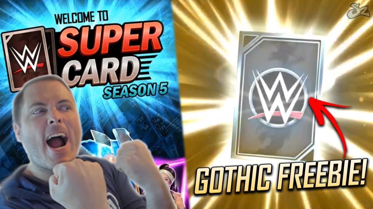 Gothic Tier FREEBIE! Season 1 Loyalty Rewards! | WWE SuperCard Season 5