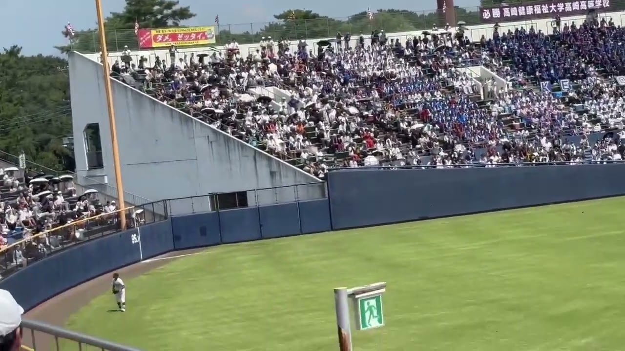 育英先制スリーラン　健大高崎🆚前橋育英