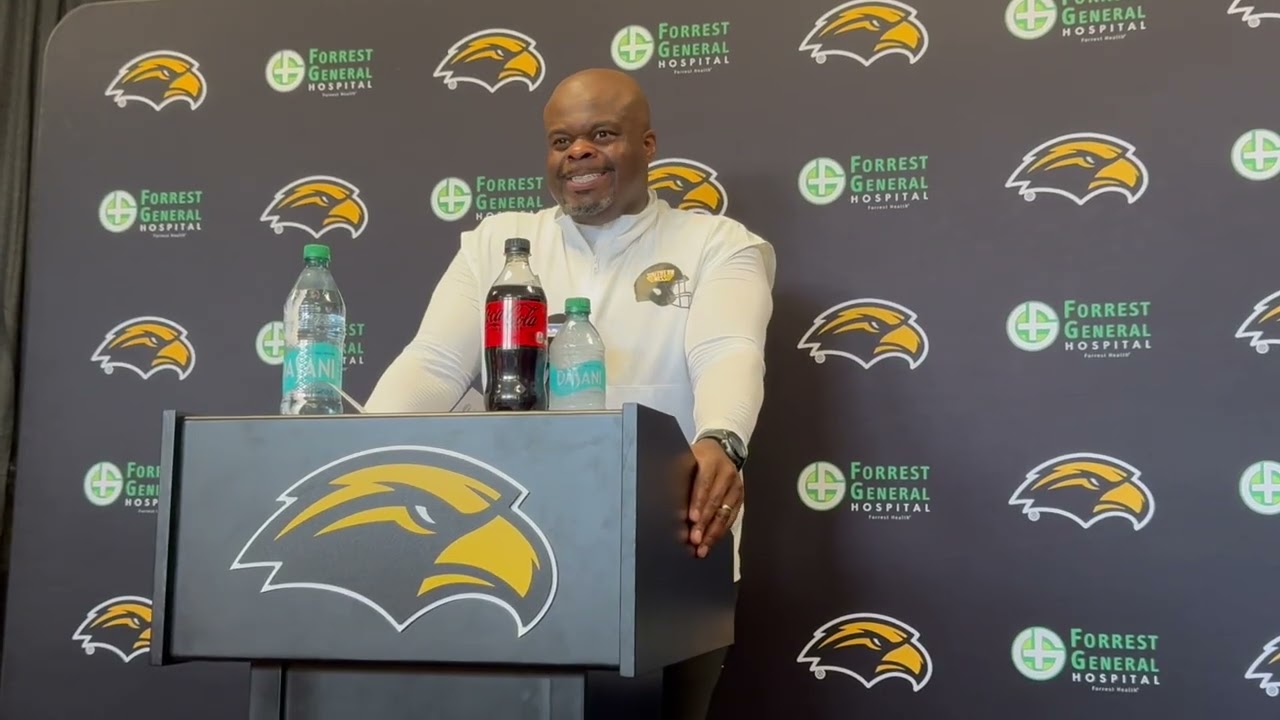 Southern Miss Football | Charles Huff, players speak to media after loss to Mississippi State